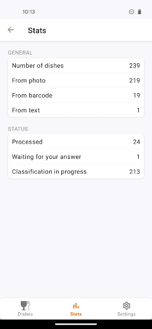 MyFoodRepo V2 Screenshot 2