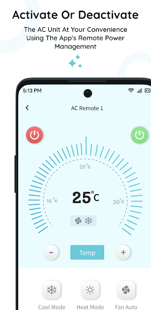 Smart AC Remote for Agratto Screenshot 2