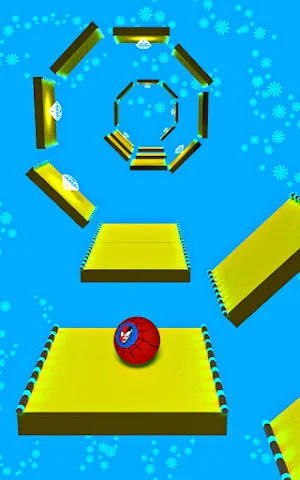 Jumping Twist ball Game: Neon Tiles Screenshot 3