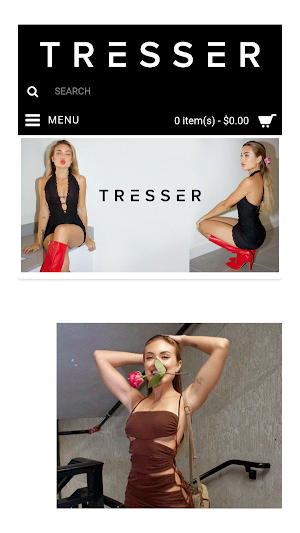 Tresser Clothing Wholesale Screenshot 0