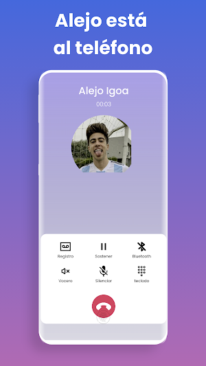 Alejo Igoa Fake Call Video Screenshot 2