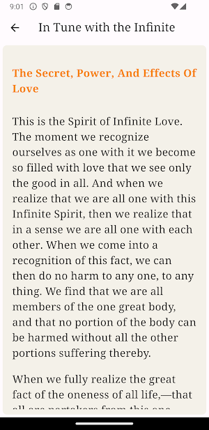 In Tune with the Infinite Screenshot 2