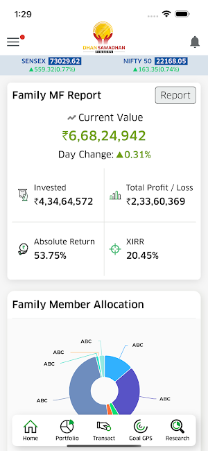 Dhan Samadhan finserv Screenshot 0