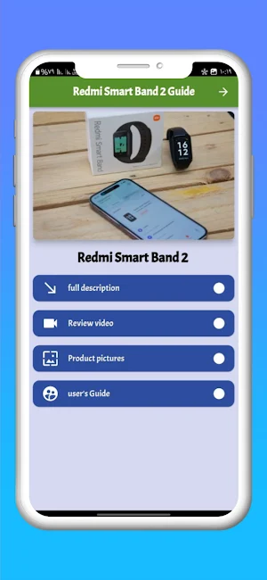 Redmi smart Band 2 Guide Screenshot 1