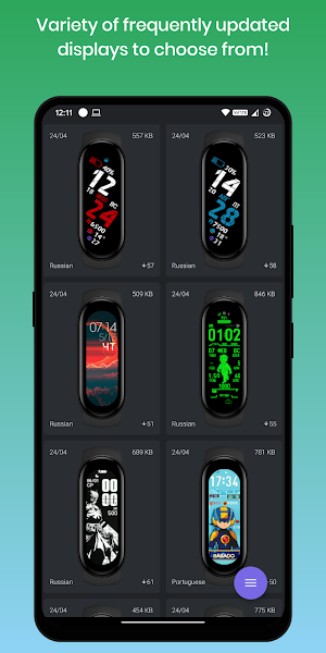 Mi Band 6 Watch Faces Screenshot 0