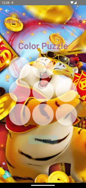 Tiger Color Puzzle Game Screenshot 2