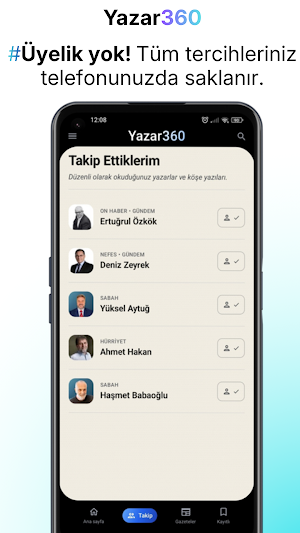Gazete Köşe Yazıları Oku Screenshot 1