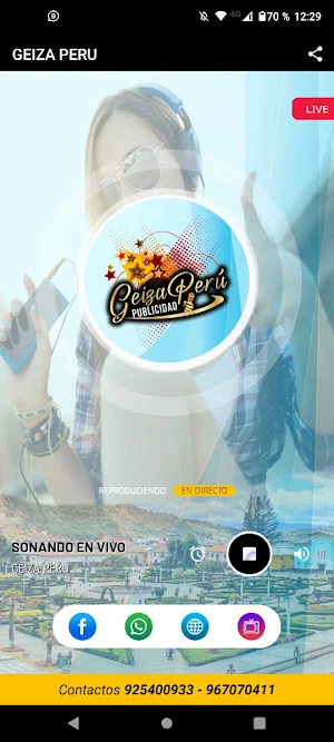 Geiza Peru Screenshot 1