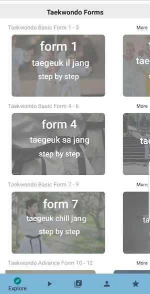 Taekwondo Forms (Poomsae) - A to Z Screenshot 1