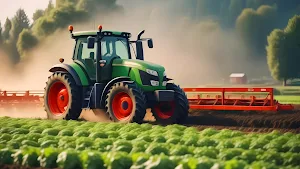 Indian Tractor Farming Game 3D Screenshot 1