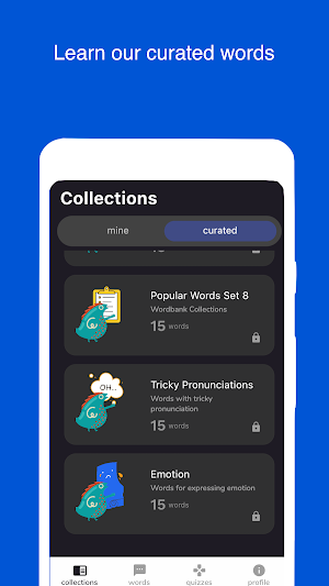 WordBank - Create a Dictionary Screenshot 2