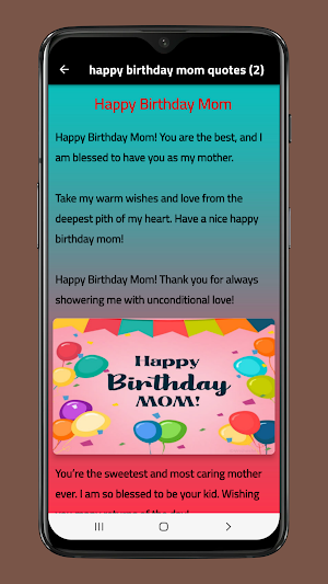 happy birthday mom quotes Screenshot 2
