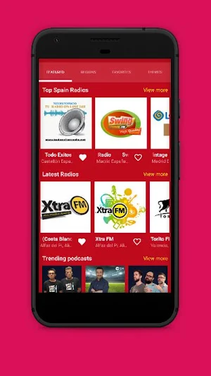 ES Radio: Radio FM Spain – Spain Radio Station Screenshot 1