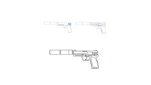 How to Draw Weapons ff Screenshot 3