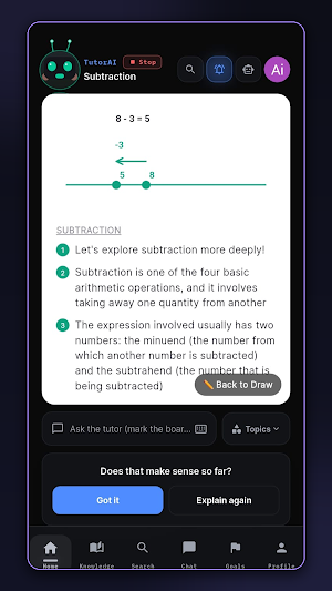 TutorAI Screenshot 1