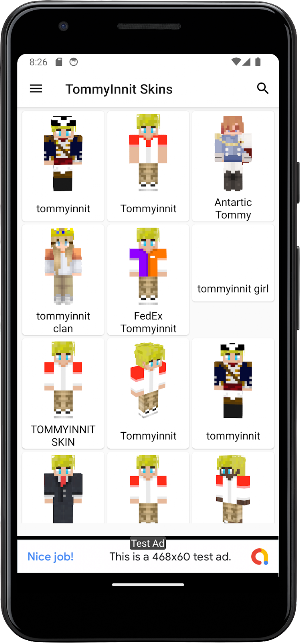 TommyInnit Skins for Minecraft Screenshot 2