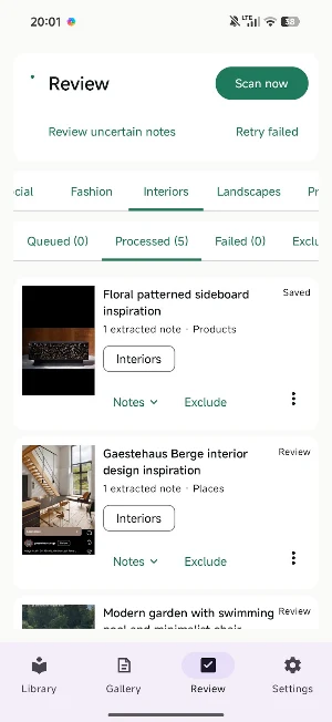 Picnest: Screenshots to Notes Screenshot 1