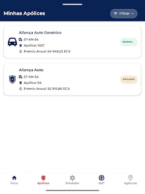Aliança Mobile Screenshot 3