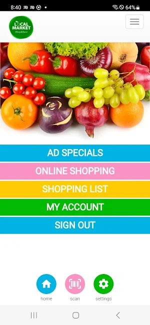 Local Market Foods Screenshot 0
