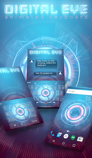 Digital Eye Wallapaper Theme Screenshot 0
