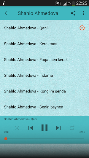 Shahlo Ahmedova Qo'shiqlari Screenshot 0