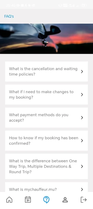 MyChauffeur by FLO Screenshot 3