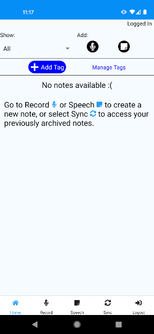 Audio Note Taker Screenshot 2