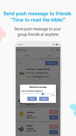 Daily Bible Study with Friends Screenshot 2