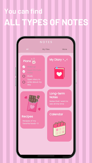 Iyu Cute Notes Screenshot 1