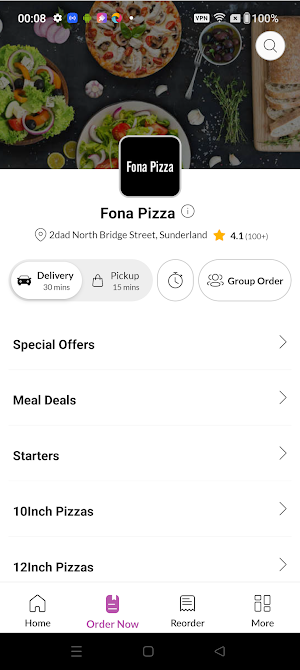 Fona Pizza Screenshot 1