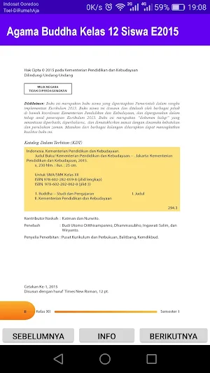 Agama Buddha Kelas 12 Siswa E2015 Screenshot 1