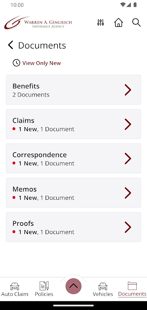 Warren A. Gingrich Online Screenshot 2