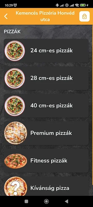 Kemencés Pizzéria Nyíregyháza Screenshot 1
