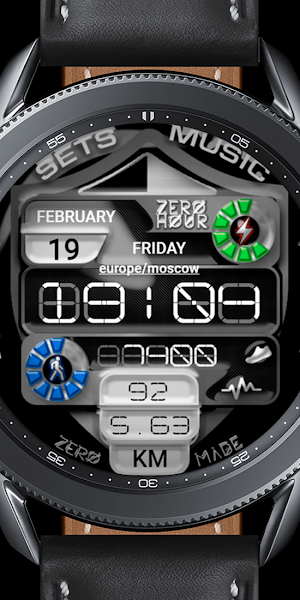 Digital Shield Watch by ZH Screenshot 0