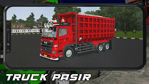 Mod Bussid Truck Pasir Screenshot 1