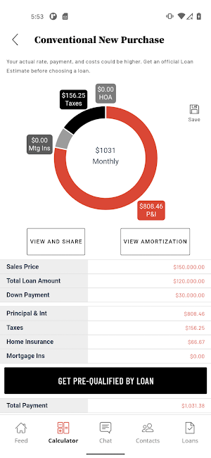 Sports Afield Mortgage Screenshot 3