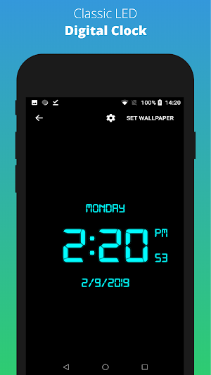 SmartClock - Digital Clock LED Classic Screenshot 0