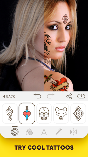 Tattoos For Real Photos Screenshot 1