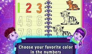 Halloween Coloring Book Pages For Kids Screenshot 1