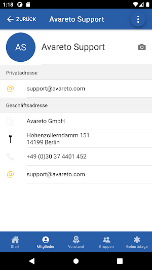 Deutsche Universitätsstiftung Screenshot 1