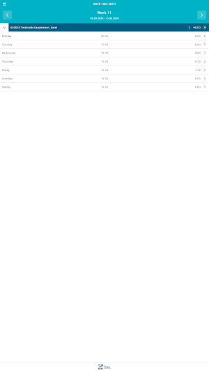 Gi Group MyTime Screenshot 1