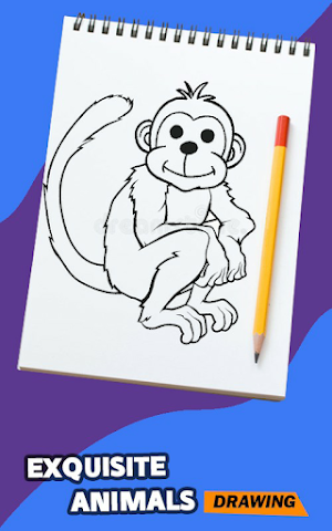 Cute Animals: Drawing lessons Screenshot 2