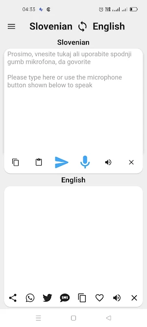 Slovenian English Translator Screenshot 0
