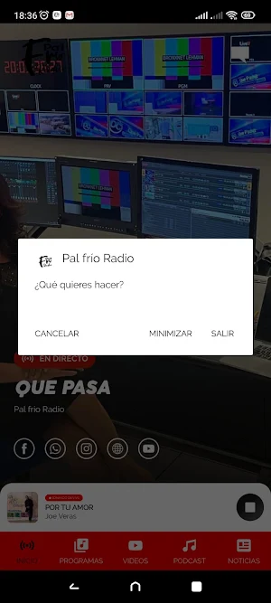 Pal frío Radio Screenshot 3