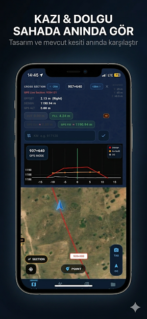 AxisTrack: Chainage & LandXML Screenshot 1