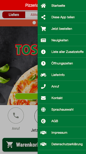 Pizzeria Toscana Lich Screenshot 2
