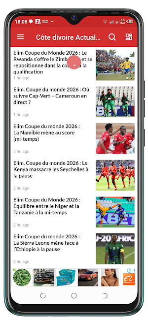 CôtedIvoire Actualités & infos Screenshot 2