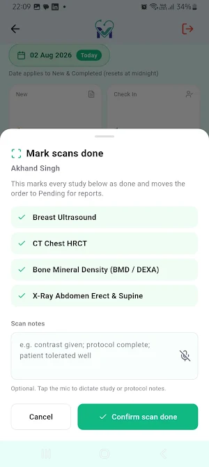 MedSahi Radiology Screenshot 3