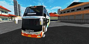 Mod BUSSID : Jetbus 3+ SDD Livery Rosalia Indah Screenshot 0