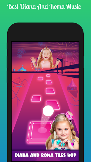 Diana and Roma - Tiles Hop 3D Screenshot 3